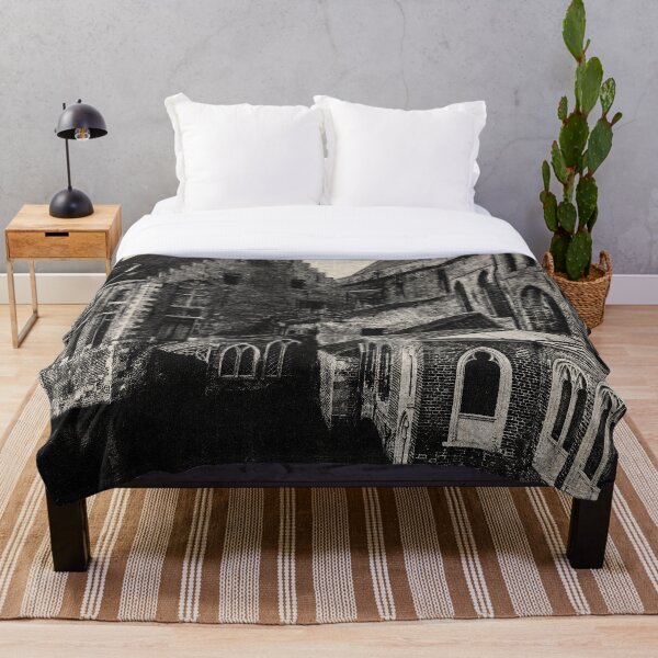 NOIR CITY / Once Upon Throw Blanket