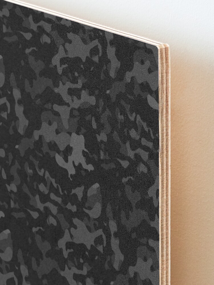 Camouflage Pattern Cool Army Midnight Camo Print Grey & Black