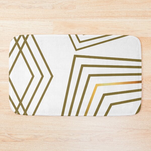 Item preview, Metallic Gold Gatsby Patterns designed and sold by ItsNikkiArts.