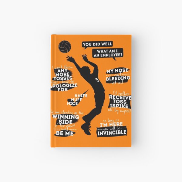 Kageyama Tobio Quotes Hardcover Journal