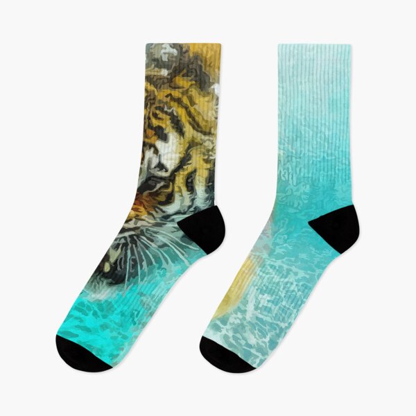 Item preview, A aggressive tiger in water designed and sold by Dipanjan20.
