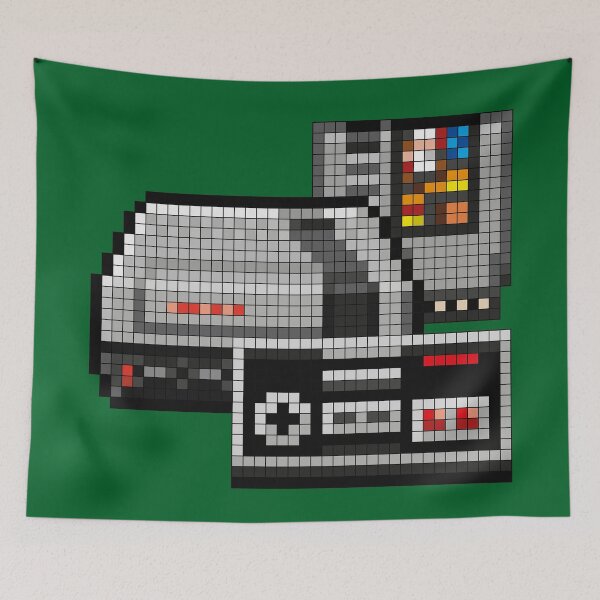 Item preview, Classic Console Gamer 8bit retro designed and sold by illustratorg.