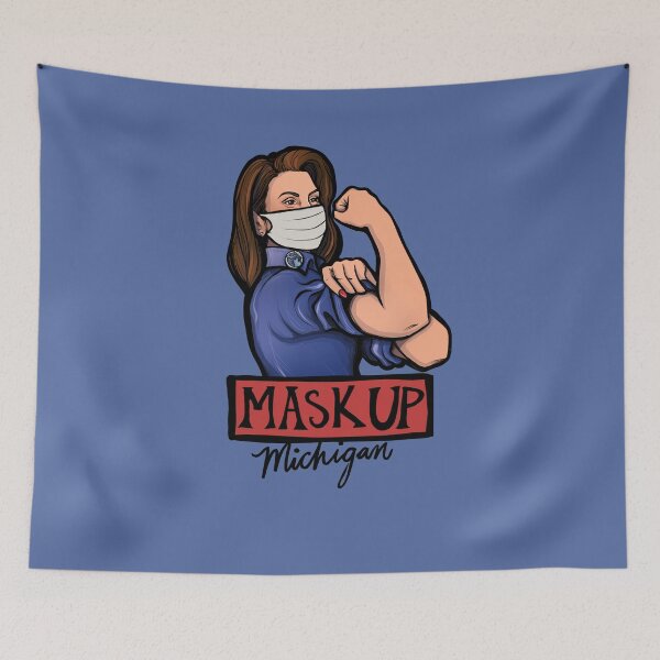Item preview, Mask Up Michigan designed and sold by FrictionMaxxing.