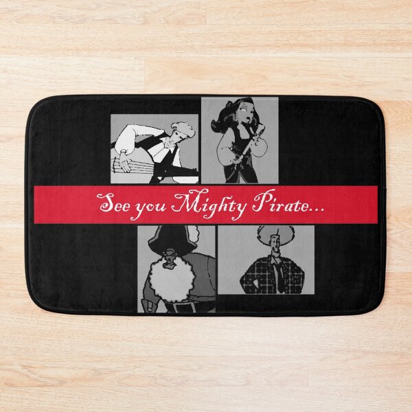 Item preview, See you Mighty Pirate... (Monkey Island X Cowboy Bebob)  - Clothing, gadgets & face masks designed and sold by spegnilcomputer.