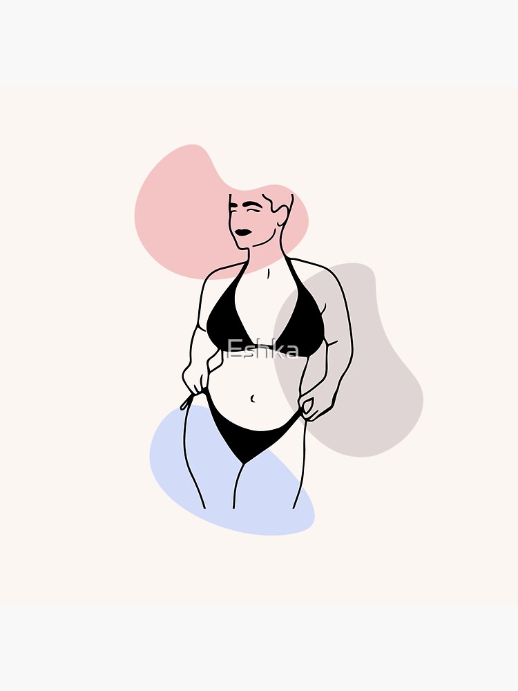 Faceless Woman Draws Underwear Sketches Close Fashion Designers