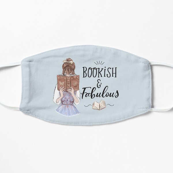 Bookish Belle Flat Mask