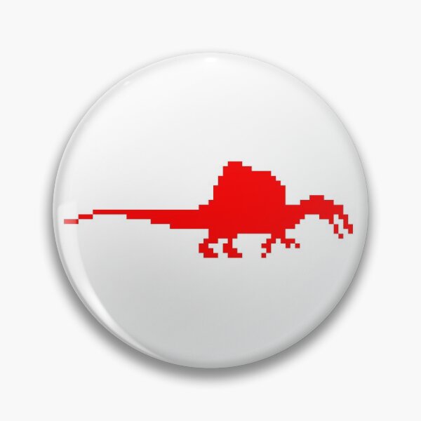 Item preview, 8-bit spinosaurus Red designed and sold by Arc1.
