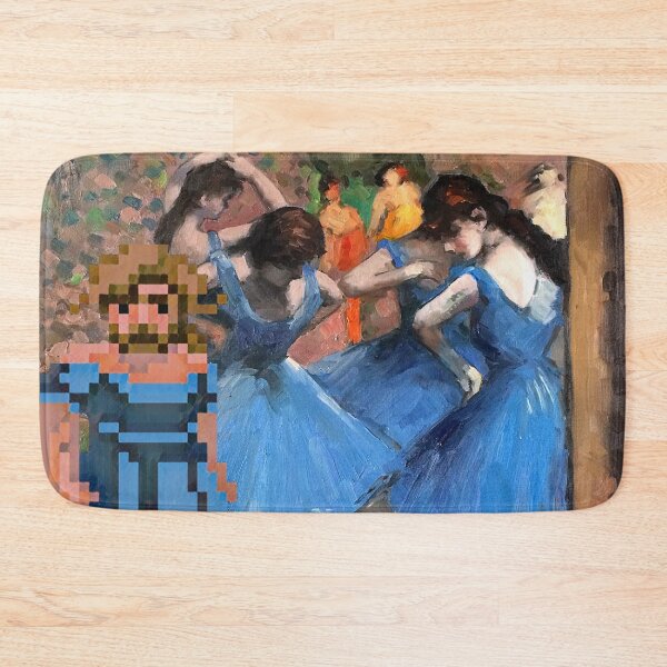 Item preview, Guybrush dancer in blue (Monkey Island X Degas) - Clothing, gadgets & face masks designed and sold by spegnilcomputer.