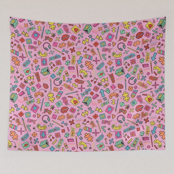 Item preview, Play and learn pink designed and sold by hotairandwaffle.