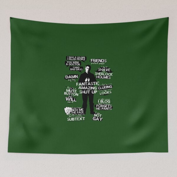 Item preview, John Watson Quotes designed and sold by ZeroKara.