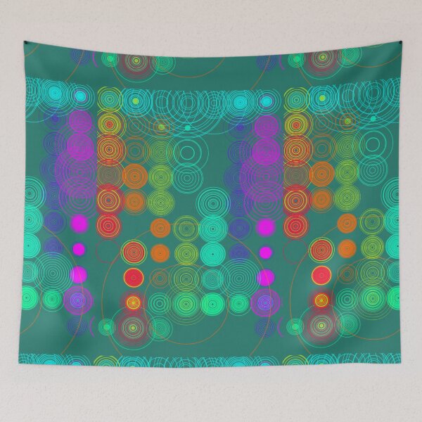 Item preview, circle abstract background designed and sold by miaterinka.
