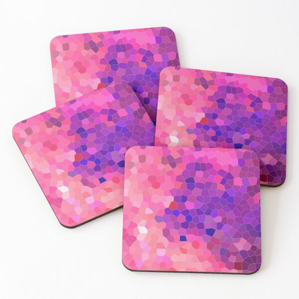 Item preview, Pink Strawberry Mosaic Pattern designed and sold by Sebastian Grafmann.