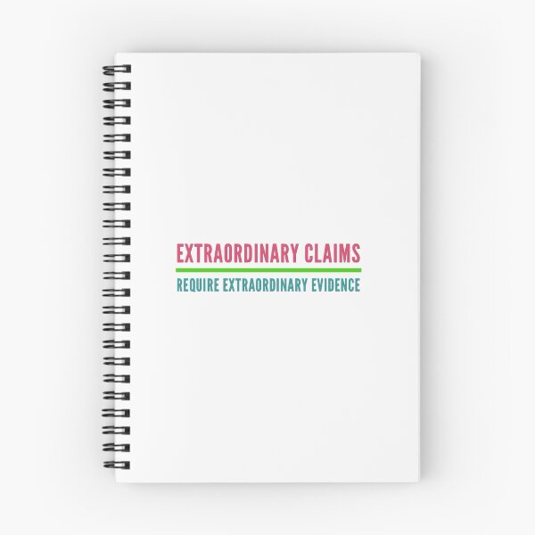 Item preview, Extraordinary claims require extraordinary evidence (ECREE) designed and sold by weavernap.