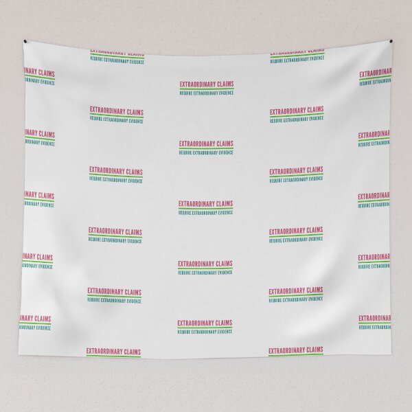 Item preview, Extraordinary claims require extraordinary evidence (ECREE) designed and sold by weavernap.