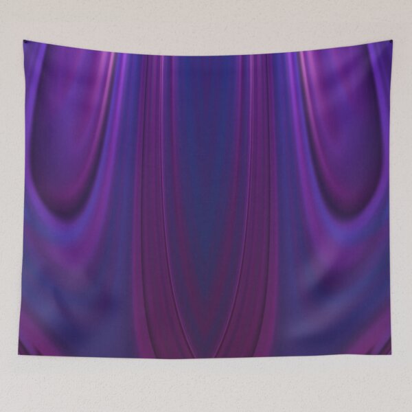 Item preview, Mirrored Abstract Deep Tones of Purple and Blue designed and sold by Lyle Hatch.