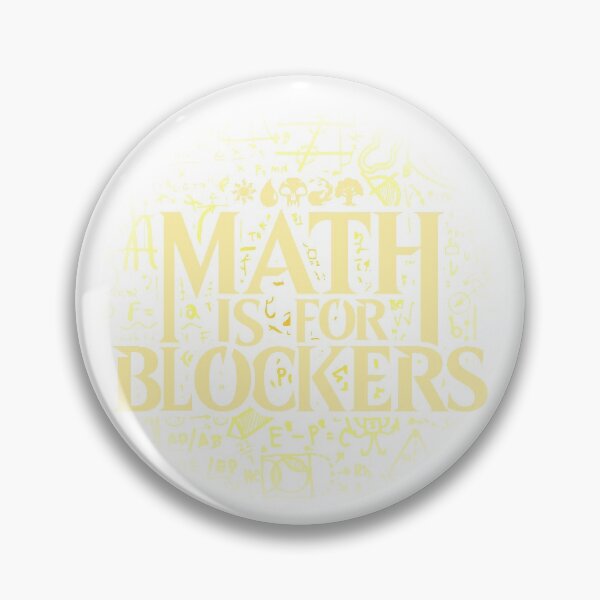 Artikelvorschau, Mathe ist für Blocker - Plains Edition entworfen und verkauft von pixxel8.
