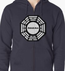 Sudadera con capucha y cremallera Dharma