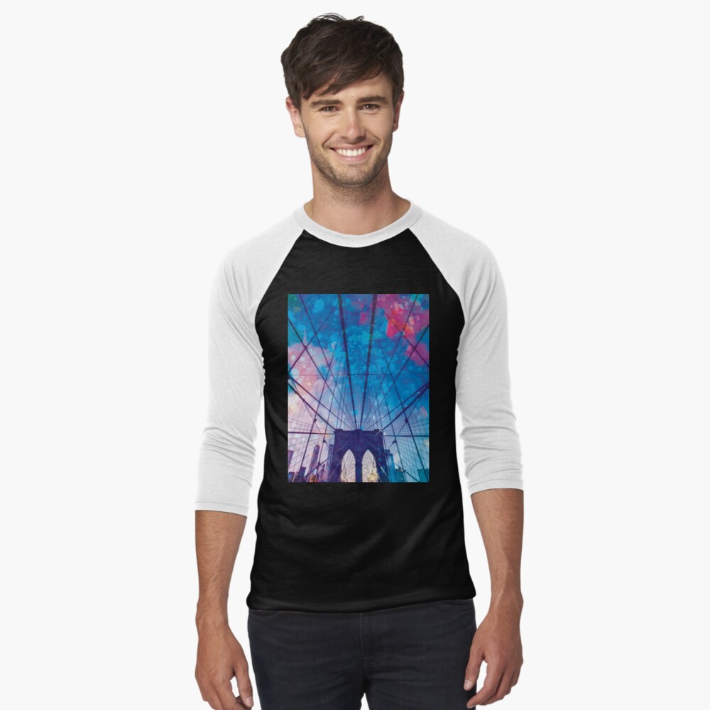 Item preview, Baseballshirt mit 3/4-Arm designed and sold by Margarita-Art.