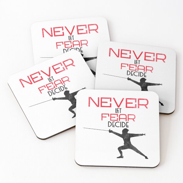 Item preview, NEVER LET FEAR DECIDE!  designed and sold by Ethos Bubbles.