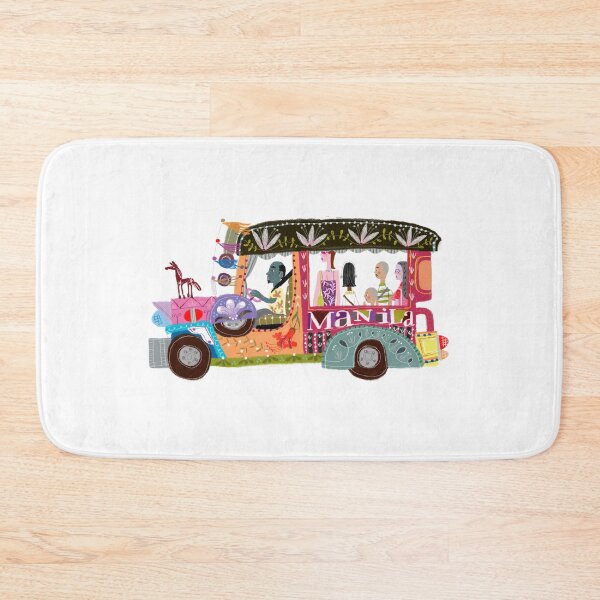 Item preview, The iconic Philippine jeepney illustrated by Robert Alejandro designed and sold by papemelroti.