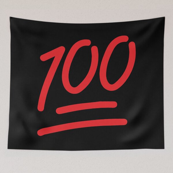 Item preview, 100 Emoji Sticker designed and sold by MerchHouse.