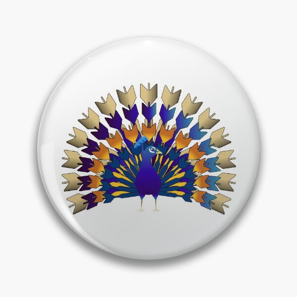 Item preview, Darts Peacock Wheel Dart Darter Colorful designed and sold by OmmeDesigns.