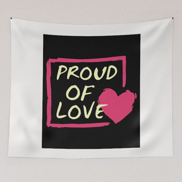 Item preview, proud of love designed and sold by Schmuddelshirt.