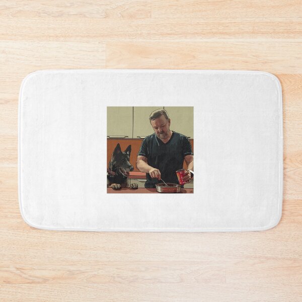 Item preview, Tony and Brandy from After Life by Ricky Gervais designed and sold by Sinead Ashcroft.