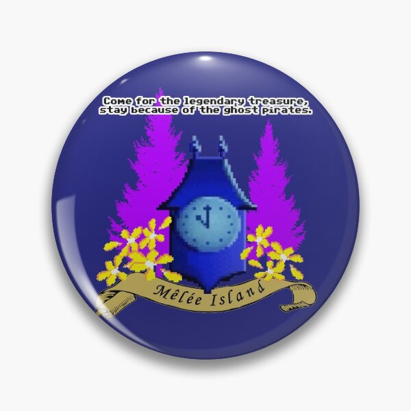 Item preview, Visit Mêlée Island (Monkey Island) - Clothing, gadgets & face masks designed and sold by spegnilcomputer.