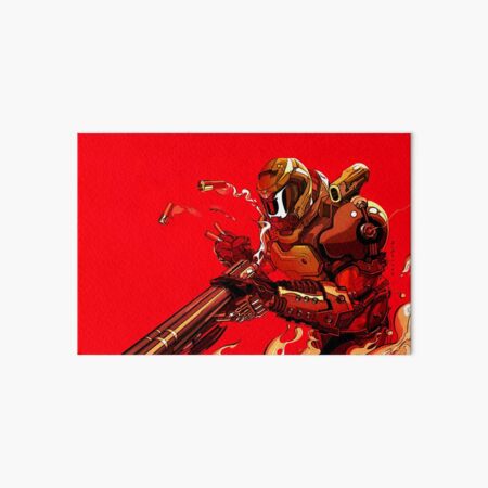Doom marine, doom eternal Art Board Print