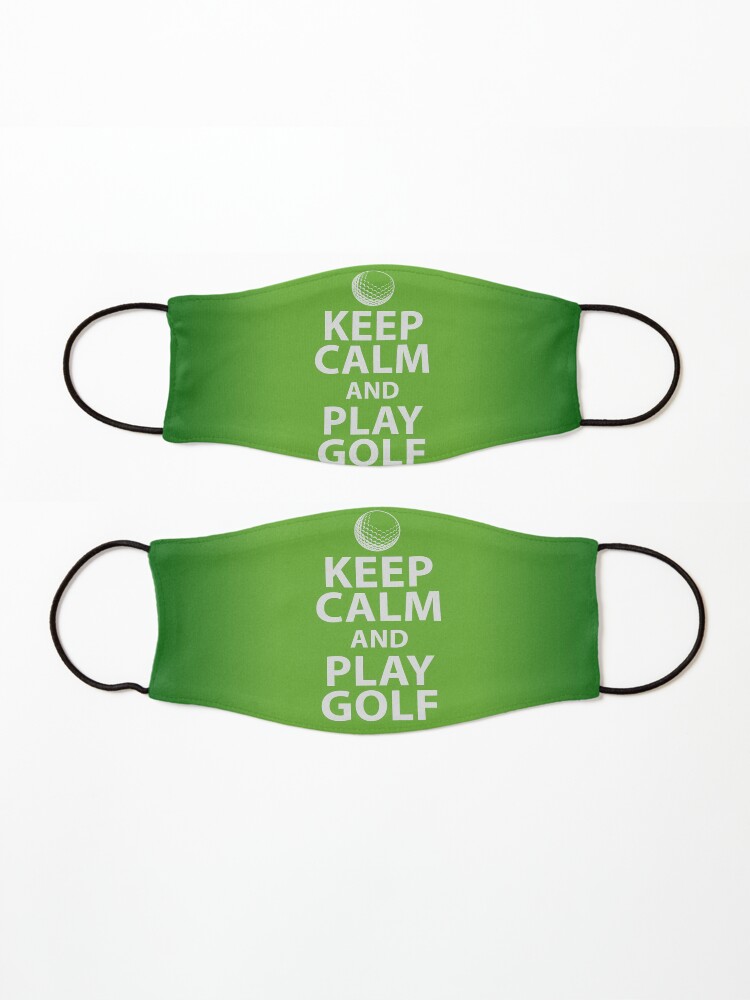 Alternate view of Keep Calm and Play Golf Mask
