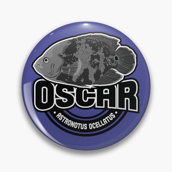 Item preview, Oscar Cichlid - Astronotus ocellatus - Tropical Aquarium Fish b/w designed and sold by TheAplus.