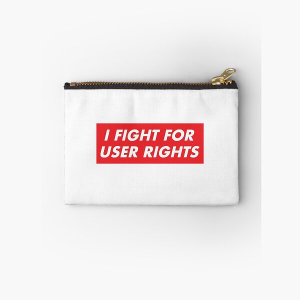 Item preview, I Fight for User Rights designed and sold by dailymonster.