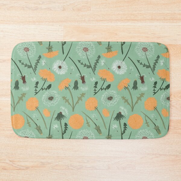 Item preview, Orange & Teal Dandelions designed and sold by StudioPosies.