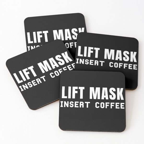 Item preview, Lift Mask Insert Coffee designed and sold by AlphaMoon.