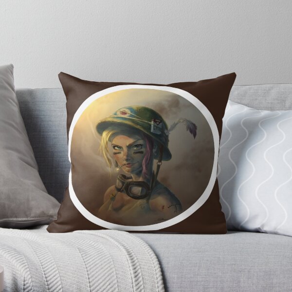 Tank Girl Throw Pillow