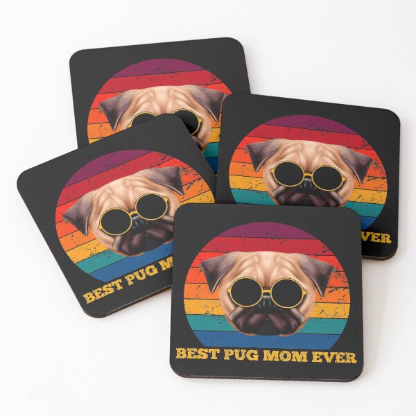 Item preview, Best Pug Mom Ever designed and sold by Yernarb.