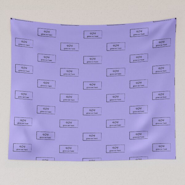 Item preview, 404 Gluten not found designed and sold by TheSpecialDiet.