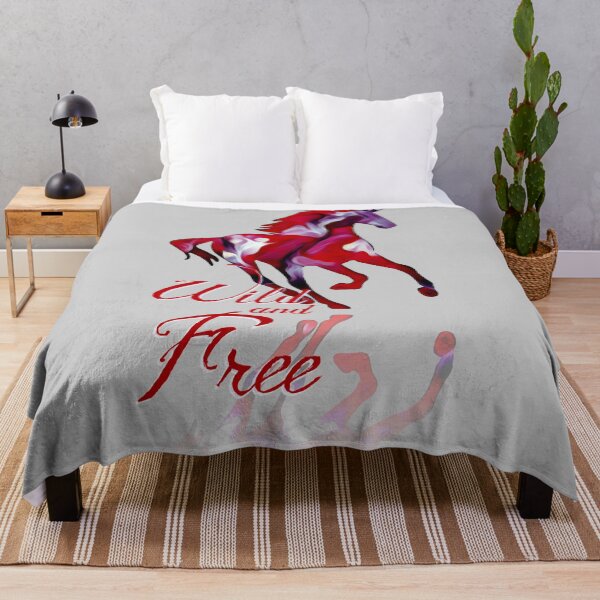 Item preview, Wild and Free Abstract Horse Art designed and sold by Alondra.