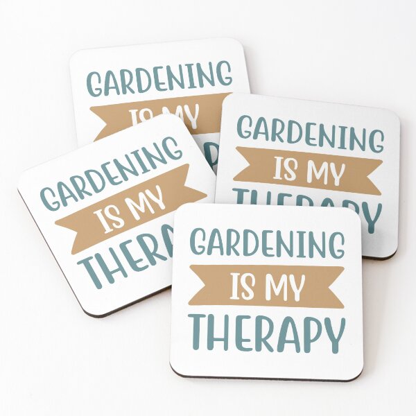 Item preview, Gardening Is My Therapy designed and sold by VibrantGifts.