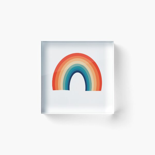 Item preview, retro rainbow design designed and sold by Natihecker.