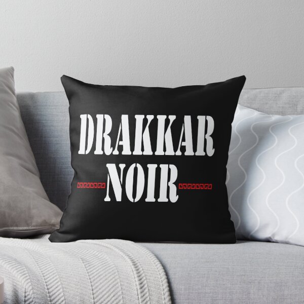 drakkar noir Throw Pillow