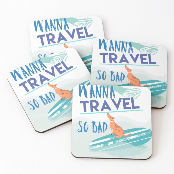 Item preview, Wanna TRAVEL so bad designed and sold by IM Hunter.