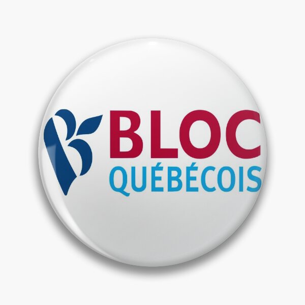 Item preview, Parti Bloc Québécois (PQ) Logo designed and sold by Nikki SpaceStuffPlus.