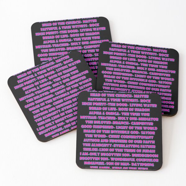 Item preview, Names of Jesus found in Scripture Typography designed and sold by Alondra.