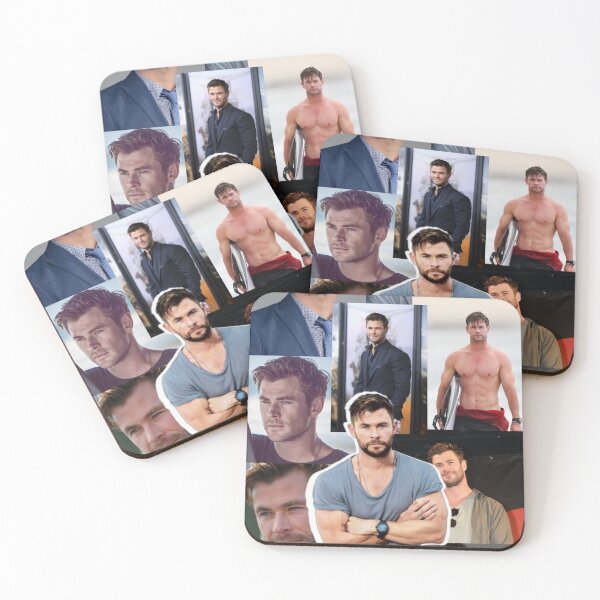 Item preview, Chris Hemsworth designed and sold by FanArtCollages.