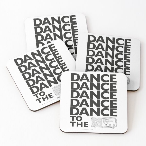 Item preview, Dance To The Radio (Black Graphic) designed and sold by BrownGFX.