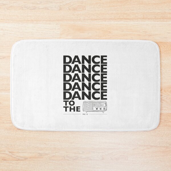 Item preview, Dance To The Radio (Black Graphic) designed and sold by BrownGFX.
