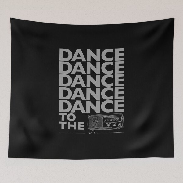 Item preview, Dance To The Radio (Grey Graphic) designed and sold by BrownGFX.