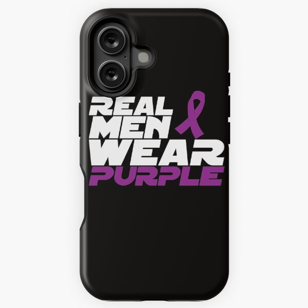 Item preview, Real Men Wear Purple designed and sold by Schmuddelshirt.